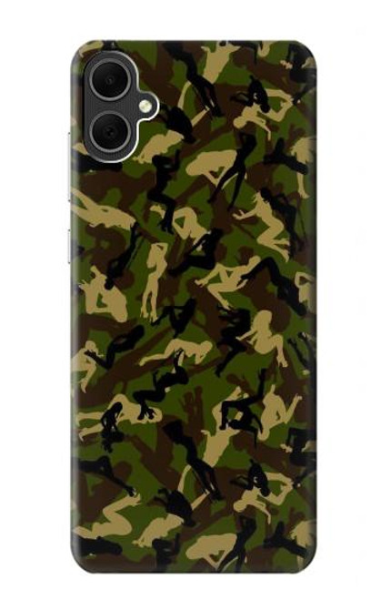 S3356 Sexy Girls Camo Camouflage Case For Samsung Galaxy A05