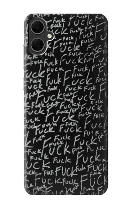 S3478 Funny Words Blackboard Case For Samsung Galaxy A05