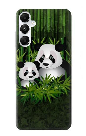 S2441 Panda Family Bamboo Forest Case For Samsung Galaxy A05s