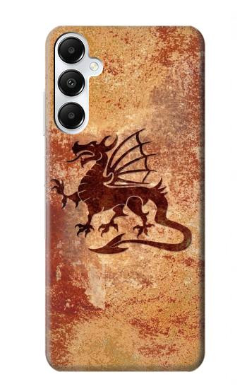 S2485 Dragon Metal Texture Graphic Printed Case For Samsung Galaxy A05s