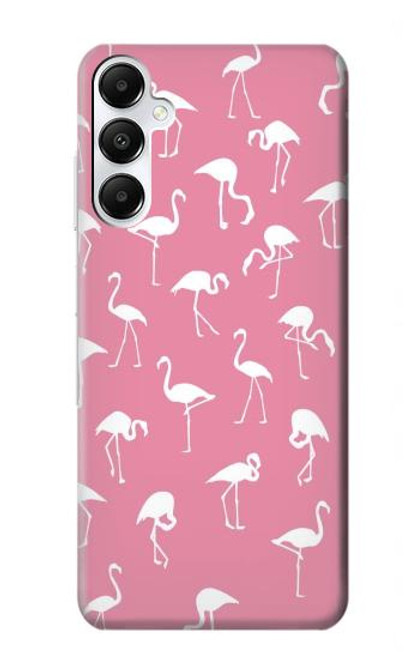 S2858 Pink Flamingo Pattern Case For Samsung Galaxy A05s