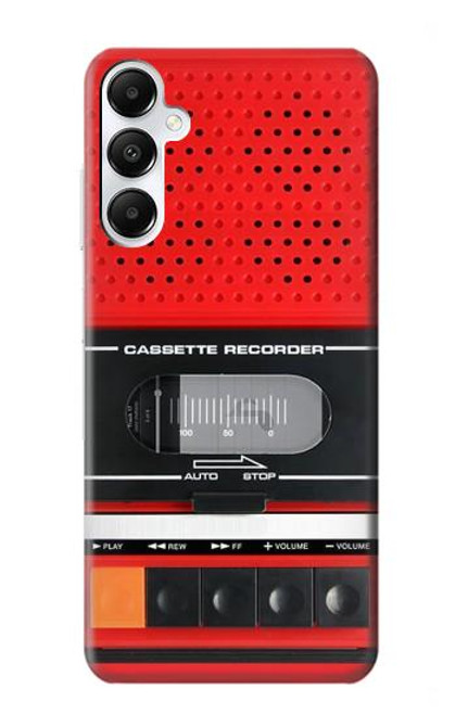 S3204 Red Cassette Recorder Graphic Case For Samsung Galaxy A05s