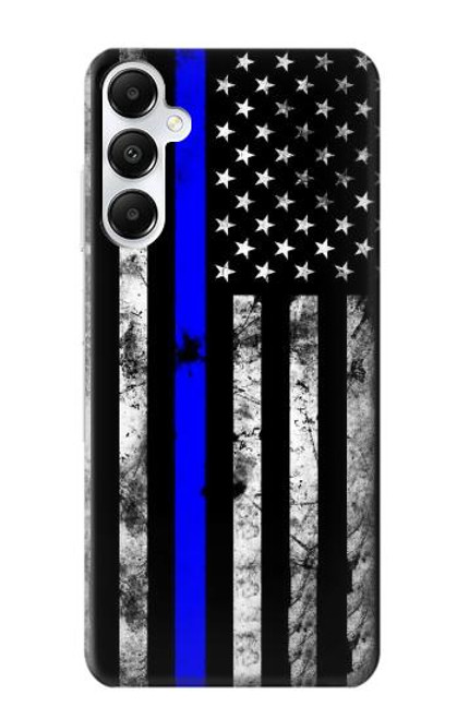 S3244 Thin Blue Line USA Case For Samsung Galaxy A05s