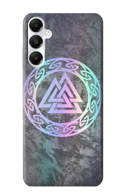 S3833 Valknut Odin Wotans Knot Hrungnir Heart Case For Samsung Galaxy A05s