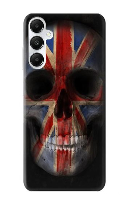 S3848 United Kingdom Flag Skull Case For Samsung Galaxy A05s