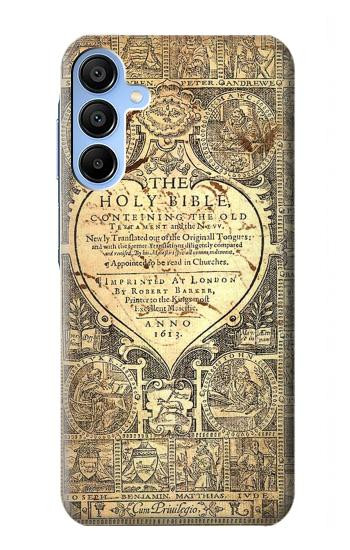 S0330 Bible Page Case For Samsung Galaxy A15 5G
