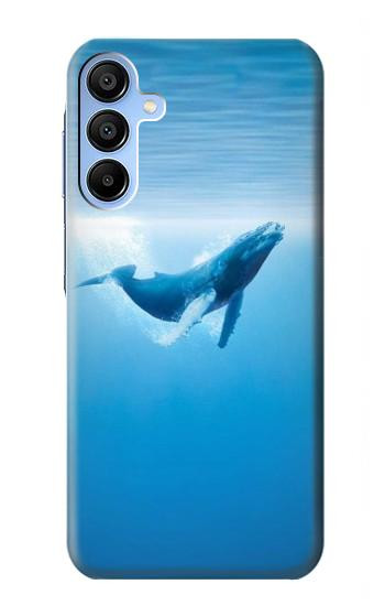 S0843 Blue Whale Case For Samsung Galaxy A15 5G