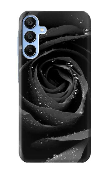 S1598 Black Rose Case For Samsung Galaxy A15 5G
