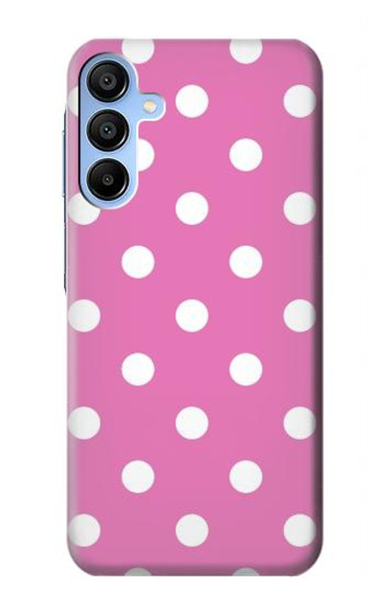 S2358 Pink Polka Dots Case For Samsung Galaxy A15 5G