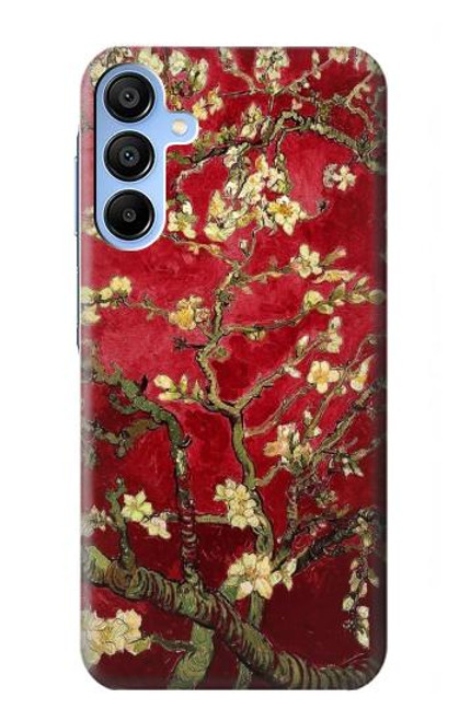 S2414 Red Blossoming Almond Tree Van Gogh Case For Samsung Galaxy A15 5G