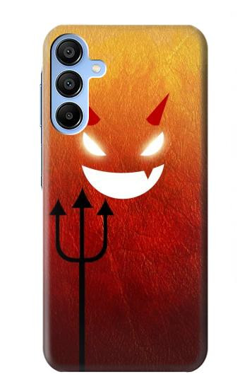 S2454 Red Cute Little Devil Cartoon Case For Samsung Galaxy A15 5G