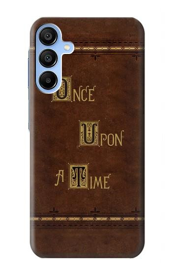 S2643 Once Upon A Time Book Case For Samsung Galaxy A15 5G