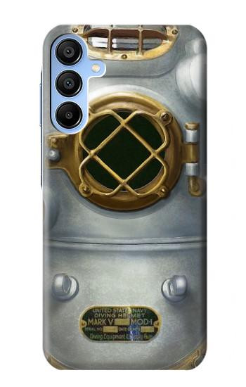 S2646 Vintage Deep Sea Diver Helmet Case For Samsung Galaxy A15 5G