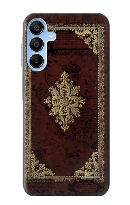 S3014 Vintage Map Book Cover Case For Samsung Galaxy A15 5G