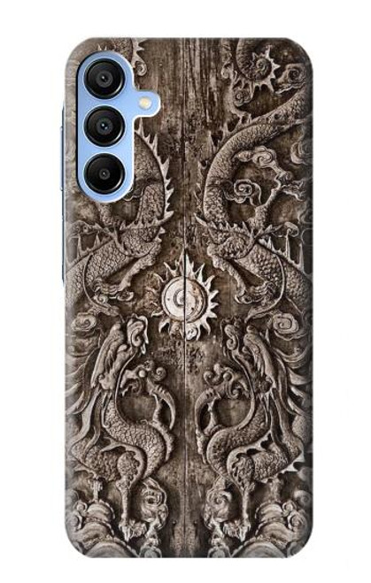 S3395 Dragon Door Case For Samsung Galaxy A15 5G