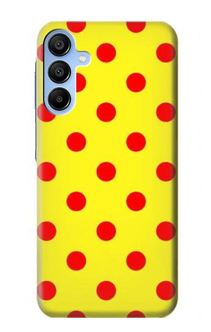 S3526 Red Spot Polka Dot Case For Samsung Galaxy A15 5G