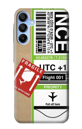 S3543 Luggage Tag Art Case For Samsung Galaxy A15 5G