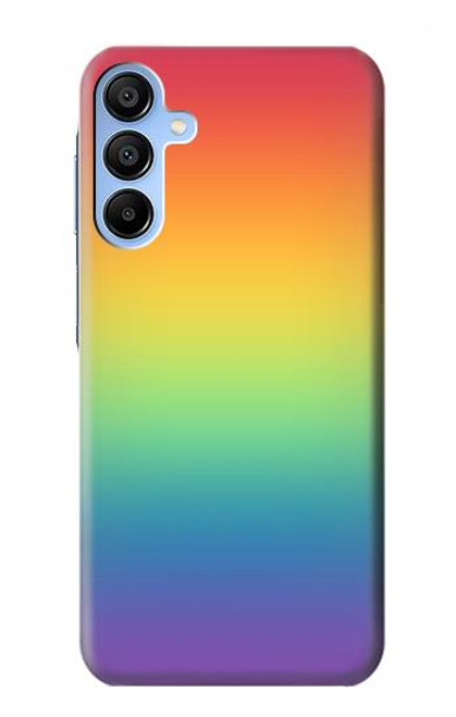 S3698 LGBT Gradient Pride Flag Case For Samsung Galaxy A15 5G