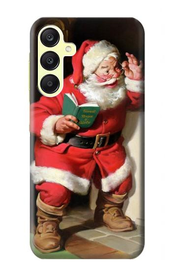 S1417 Santa Claus Merry Xmas Case For Samsung Galaxy A25 5G