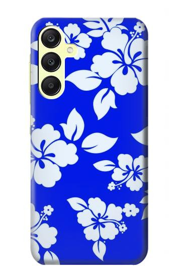 S2244 Hawaiian Hibiscus Blue Pattern Case For Samsung Galaxy A25 5G