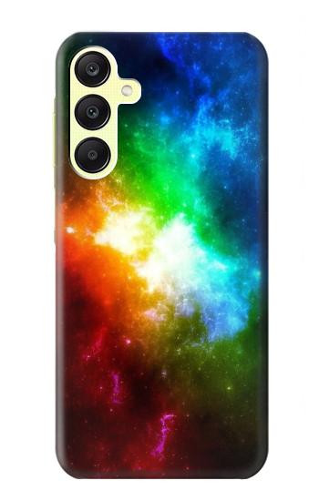 S2312 Colorful Rainbow Space Galaxy Case For Samsung Galaxy A25 5G