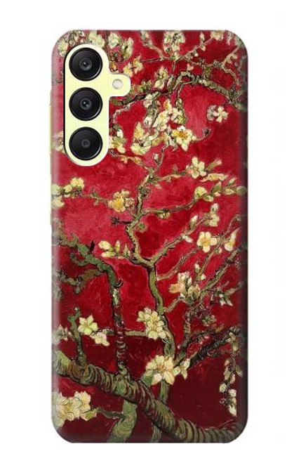 S2414 Red Blossoming Almond Tree Van Gogh Case For Samsung Galaxy A25 5G