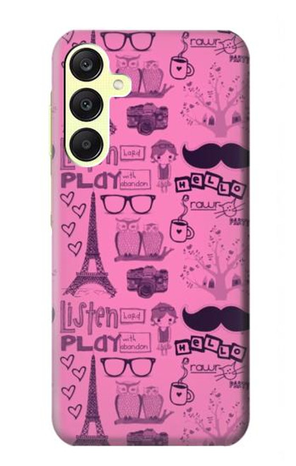 S2885 Paris Pink Case For Samsung Galaxy A25 5G