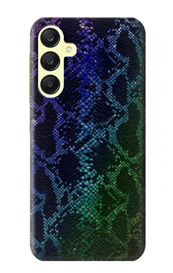 S3366 Rainbow Python Skin Graphic Print Case For Samsung Galaxy A25 5G