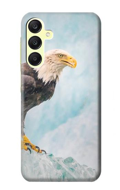 S3843 Bald Eagle On Ice Case For Samsung Galaxy A25 5G