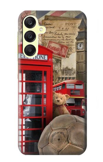S3856 Vintage London British Case For Samsung Galaxy A25 5G