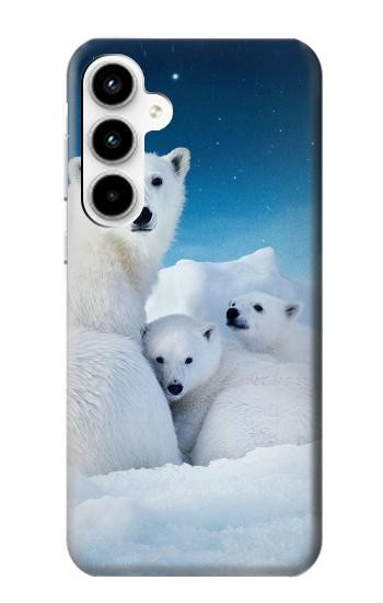 S0285 Polar Bear Family Arctic Case For Samsung Galaxy A35 5G