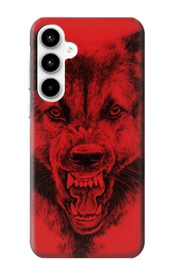 S1090 Red Wolf Case For Samsung Galaxy A35 5G