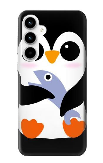 S2631 Cute Baby Penguin Case For Samsung Galaxy A35 5G