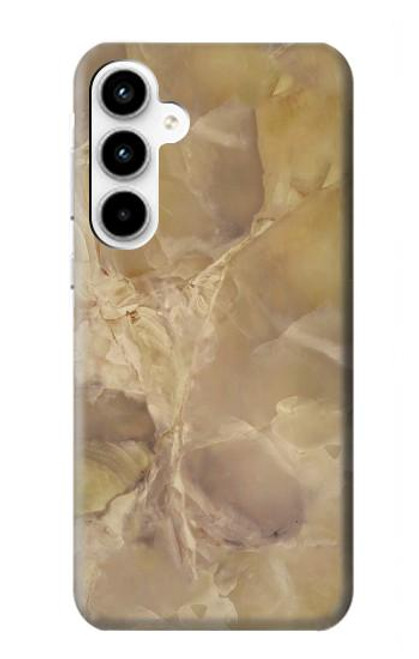 S3240 Yellow Marble Stone Case For Samsung Galaxy A35 5G