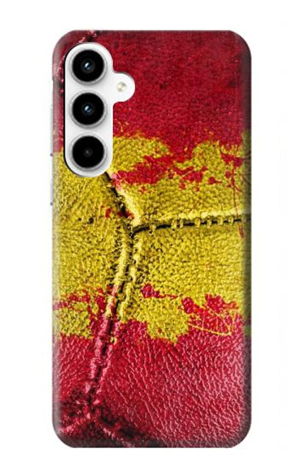 S3315 Spain Flag Vintage Football Graphic Case For Samsung Galaxy A35 5G