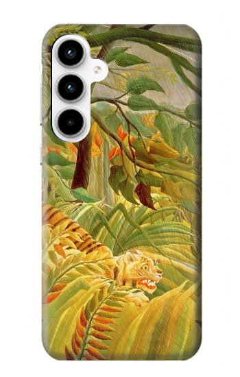 S3344 Henri Rousseau Tiger in a Tropical Storm Case For Samsung Galaxy A35 5G