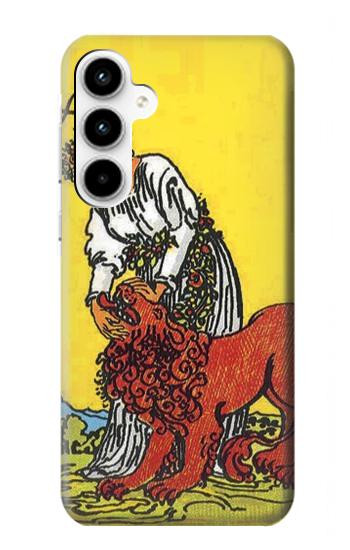 S3458 Strength Tarot Card Case For Samsung Galaxy A35 5G