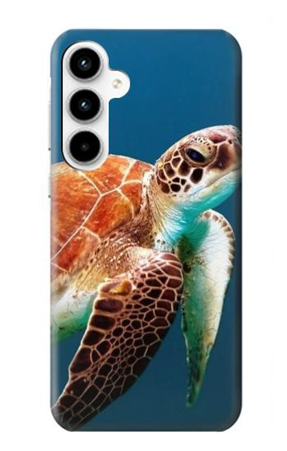 S3497 Green Sea Turtle Case For Samsung Galaxy A35 5G