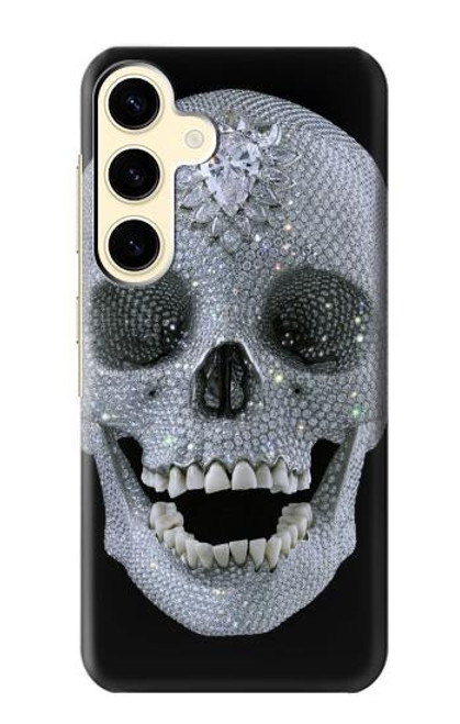 S1286 Diamond Skull Case For Samsung Galaxy S24