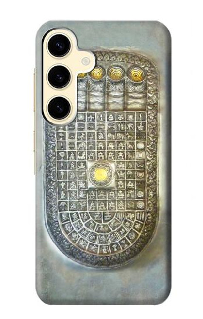 S1484 Buddha Footprint Case For Samsung Galaxy S24