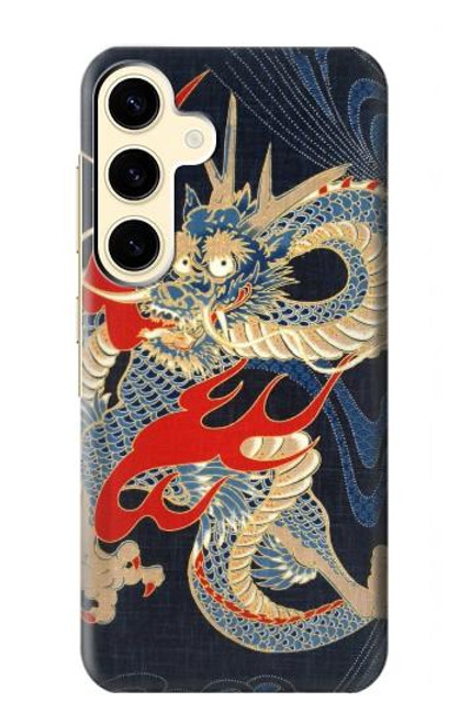 S2073 Japan Dragon Art Case For Samsung Galaxy S24