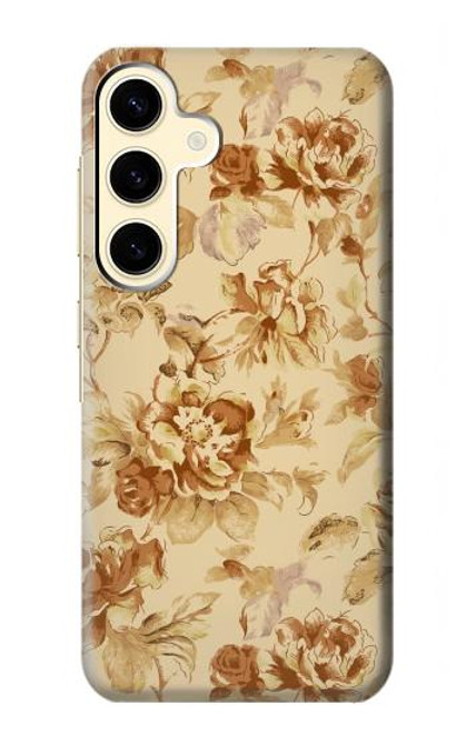 S2180 Flower Floral Vintage Pattern Case For Samsung Galaxy S24