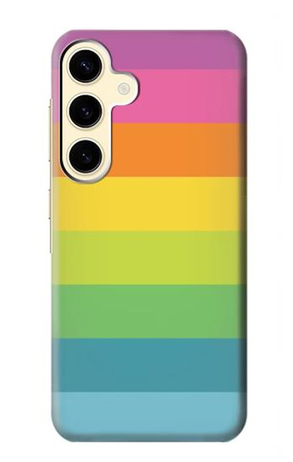 S2363 Rainbow Pattern Case For Samsung Galaxy S24