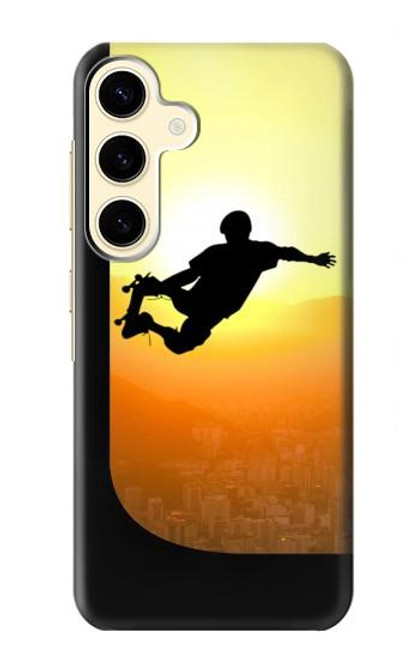 S2676 Extreme Skateboard Sunset Case For Samsung Galaxy S24