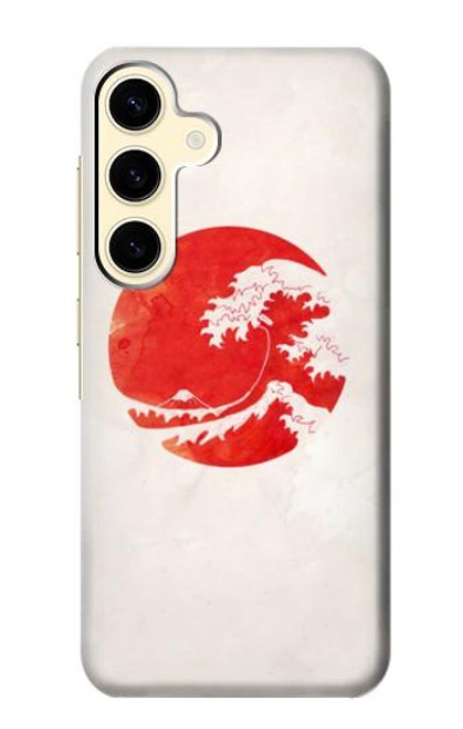 S3237 Waves Japan Flag Case For Samsung Galaxy S24