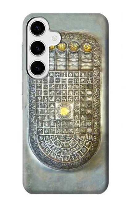 S1484 Buddha Footprint Case For Samsung Galaxy S24 Plus