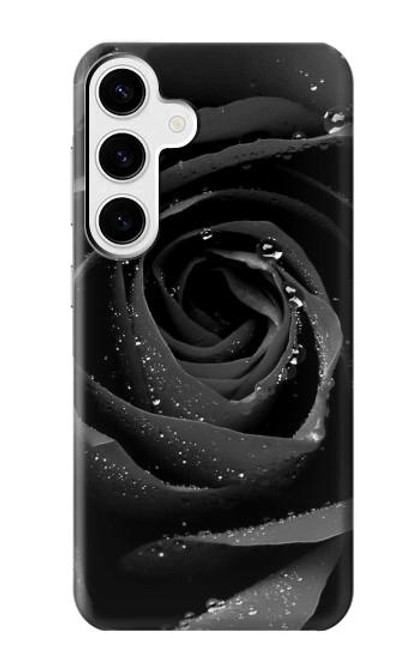S1598 Black Rose Case For Samsung Galaxy S24 Plus