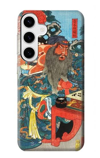 S1826 Utagawa Kuniyoshi Guan Yu Case For Samsung Galaxy S24 Plus