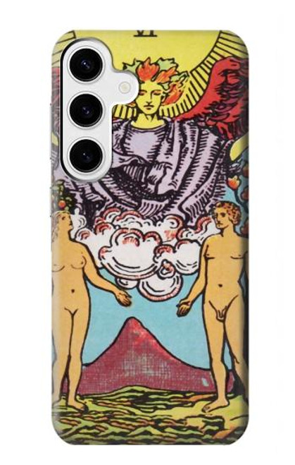 S2763 Lovers Tarot Card Case For Samsung Galaxy S24 Plus