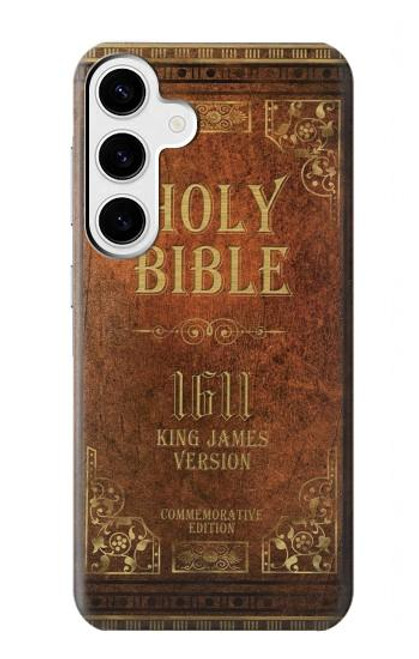 S2890 Holy Bible 1611 King James Version Case For Samsung Galaxy S24 Plus